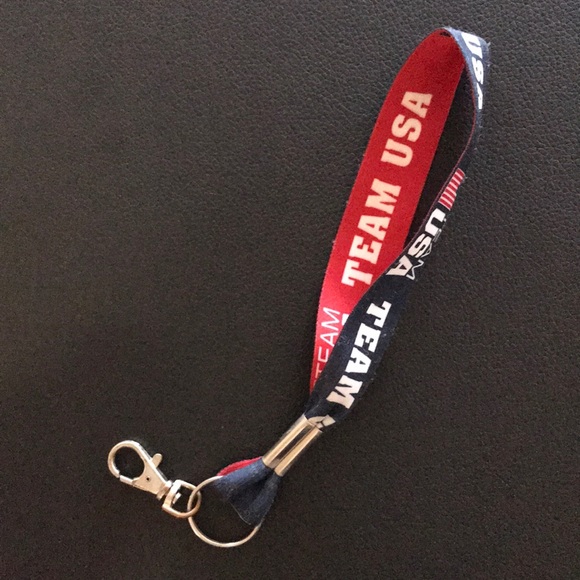 Other - Team USA lanyard keychain